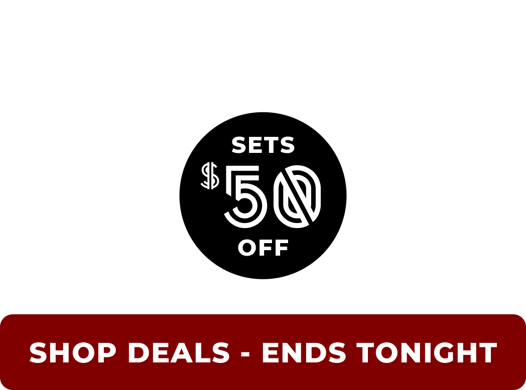 Celebrating our 16th year with $50 off our full sets