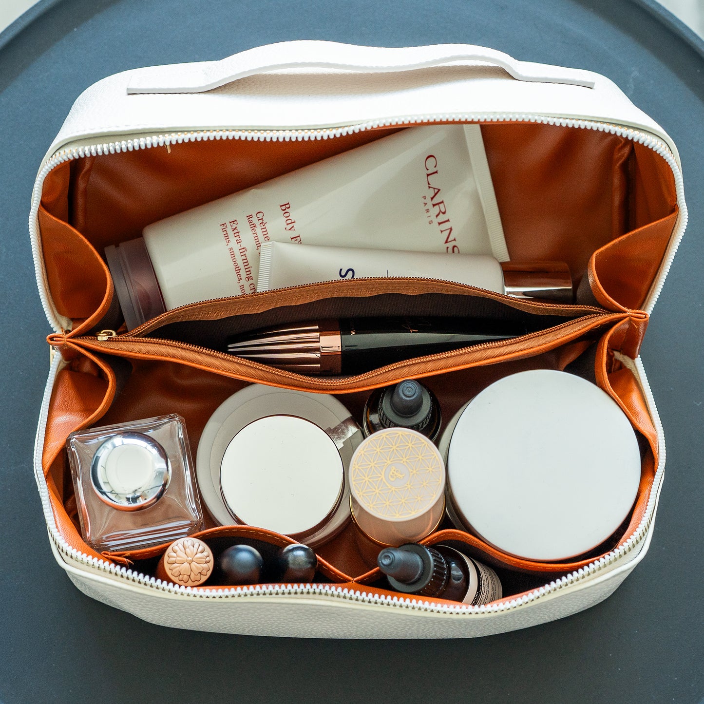 New! Capri Makeup Travel Bag + Two Face Cloths