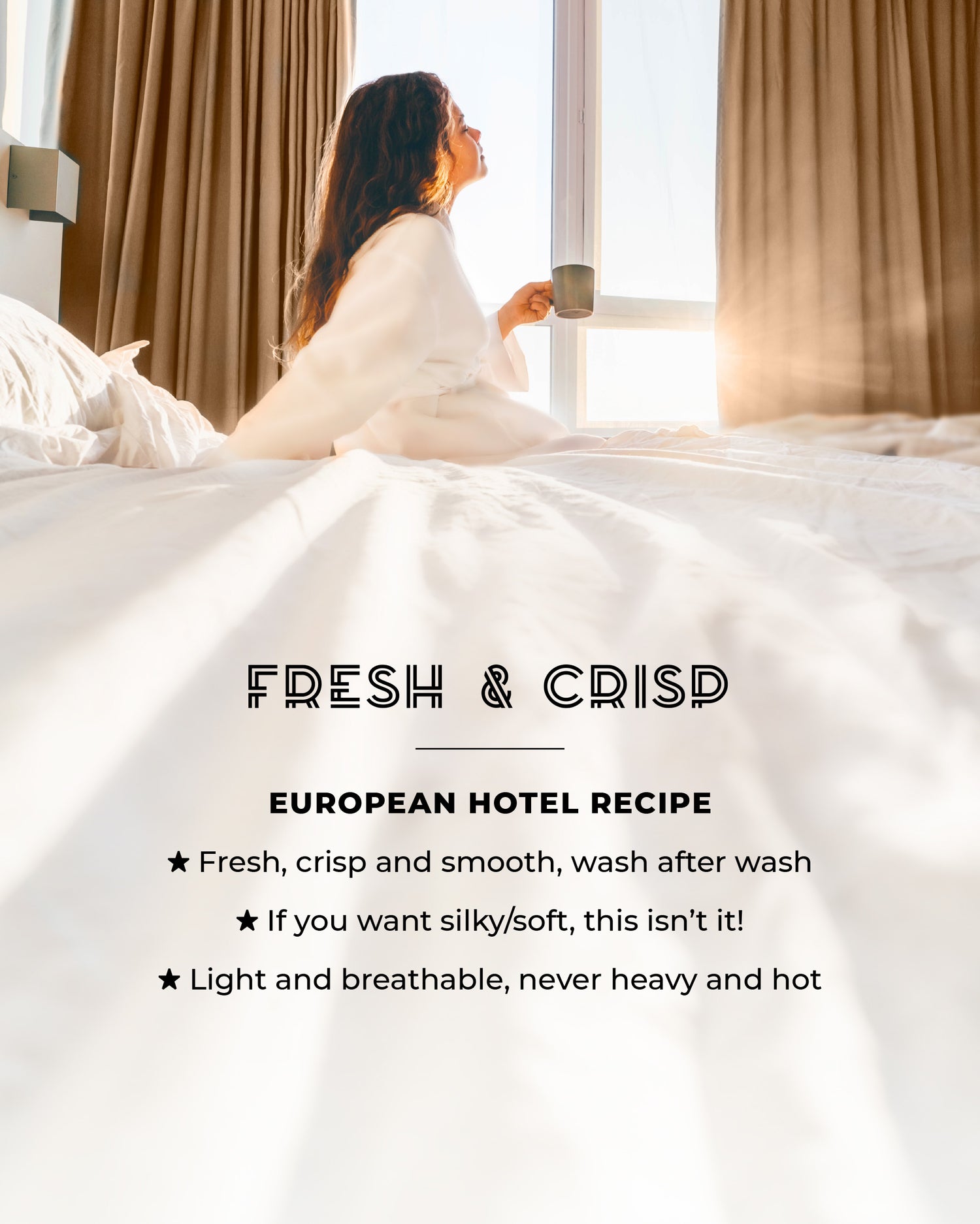 Sheets: Fresh and crisp feel wash after wash