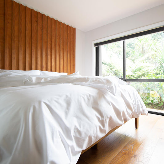 Cool and crisp 100% pure cotton European bedding